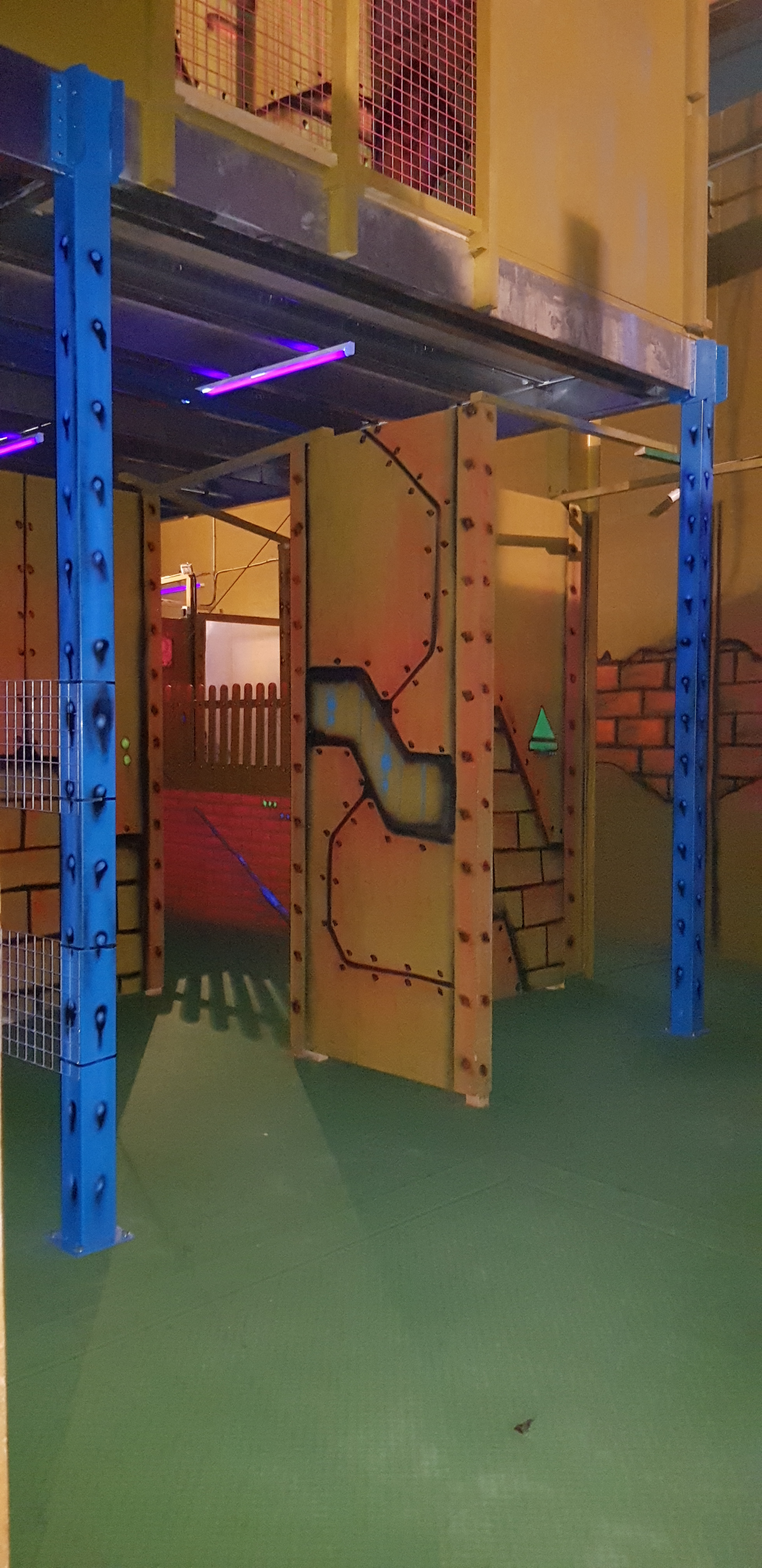 Vue de la structure de la plateforme de jeu
